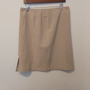 PETER NYGARD | Petites Women's Pencil Skirt Beige Size 10